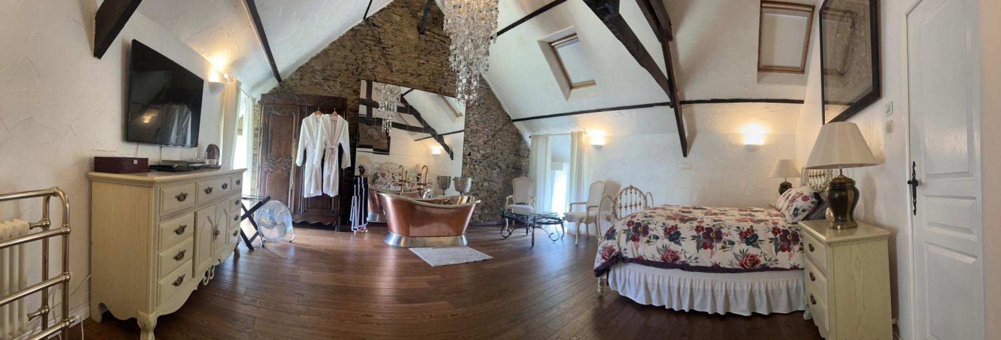 Chez Thomas 7 Route Du Monde Ancien Bed & Breakfast Saint-Georges-D'Aunay Luaran gambar